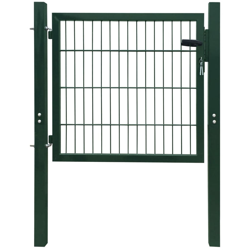 Vidaxl Port Double Rod Bold (caviglia) 106x130 cm Verde
