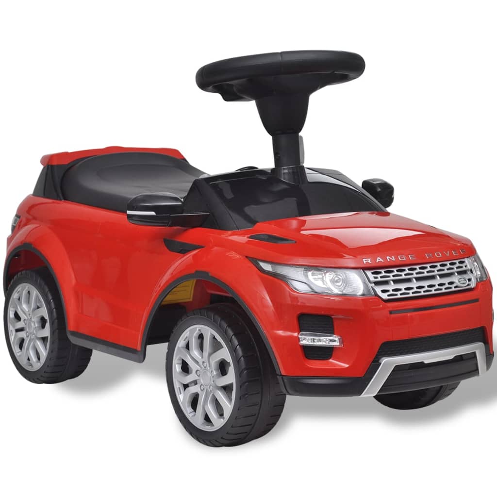 Vidaxl Walking Car Land Rover 348 con musica rossa