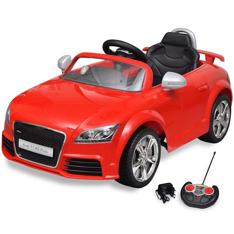Vidaxl Electricidad de automóvil infantil con control remoto Audi Tt Rs Red