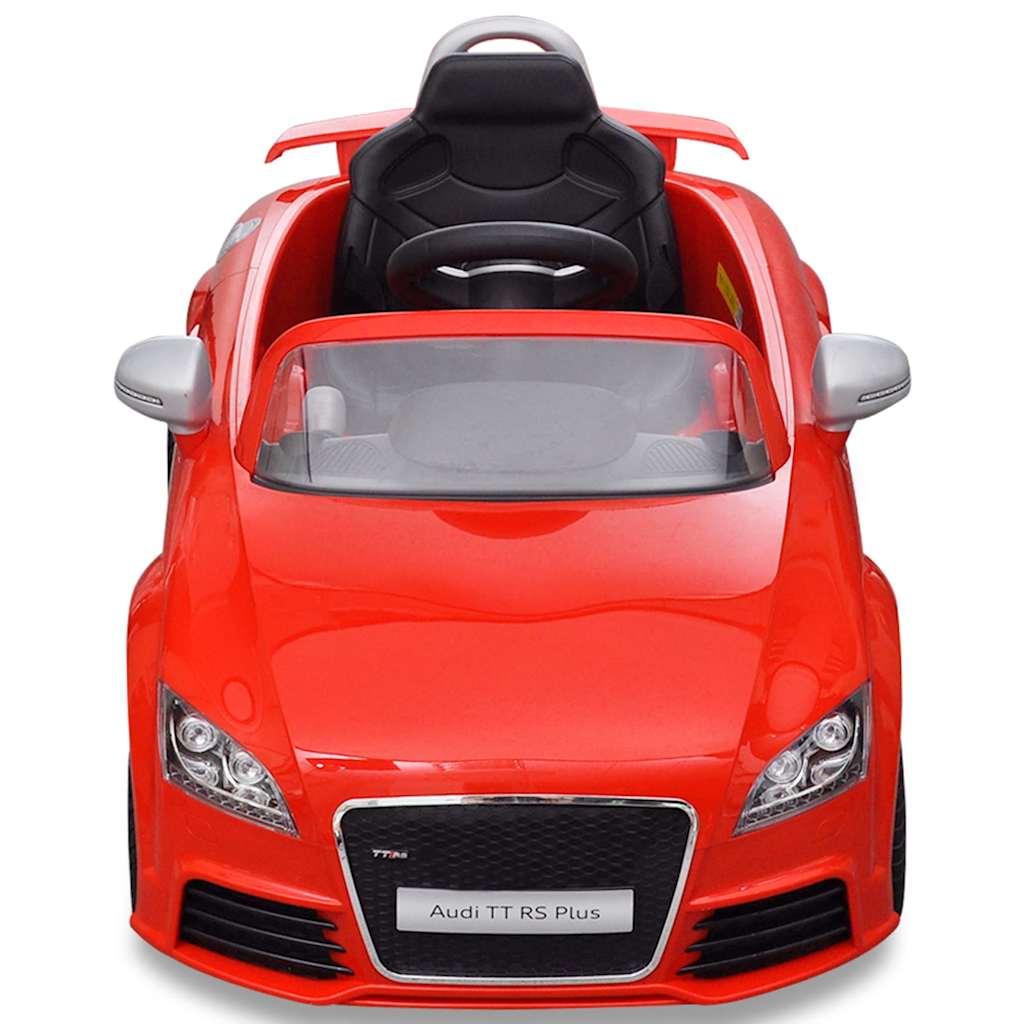 Vidaxl Electricidad de automóvil infantil con control remoto Audi Tt Rs Red