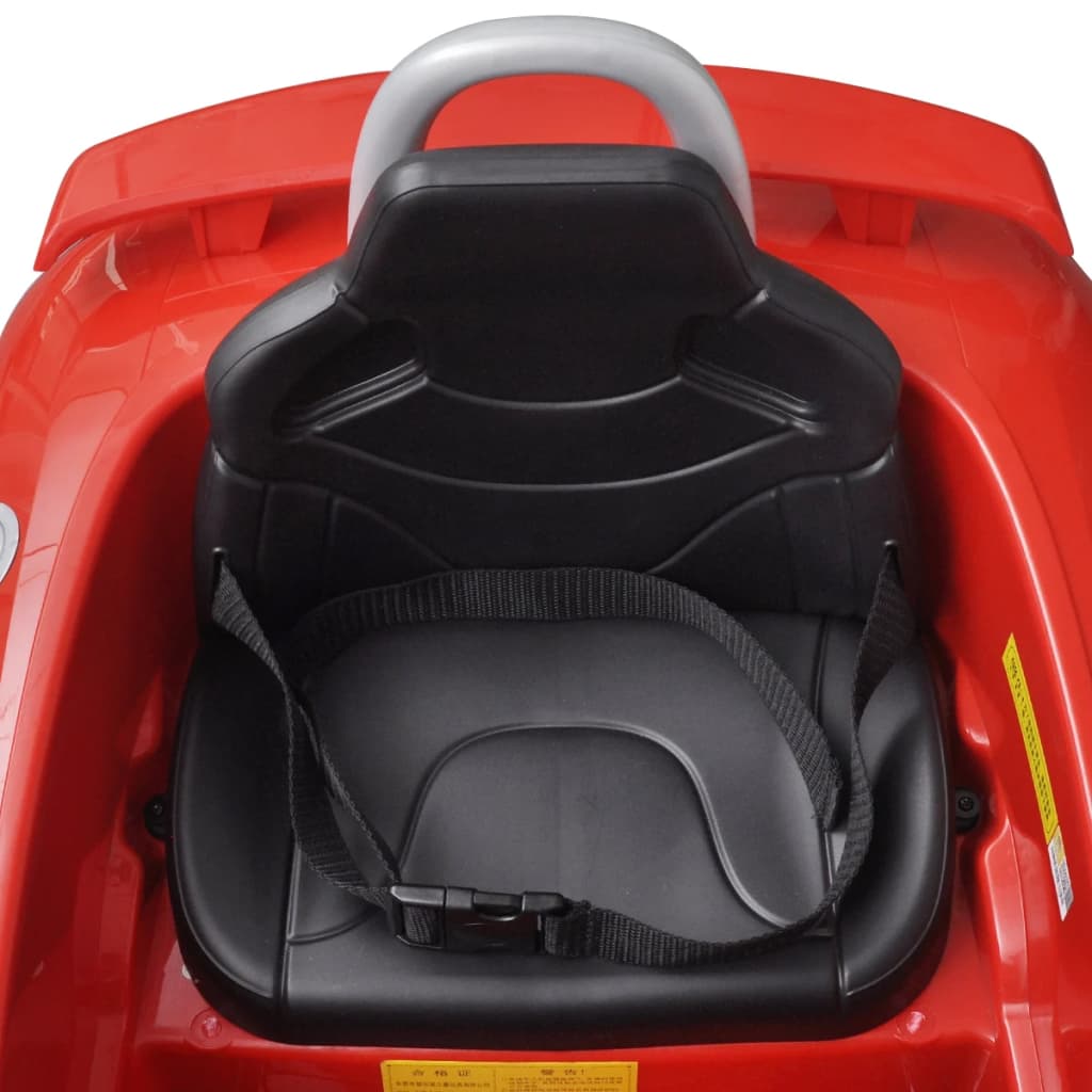 Vidaxl per bambini elettrici per bambini con remoto audi tt rs rosso