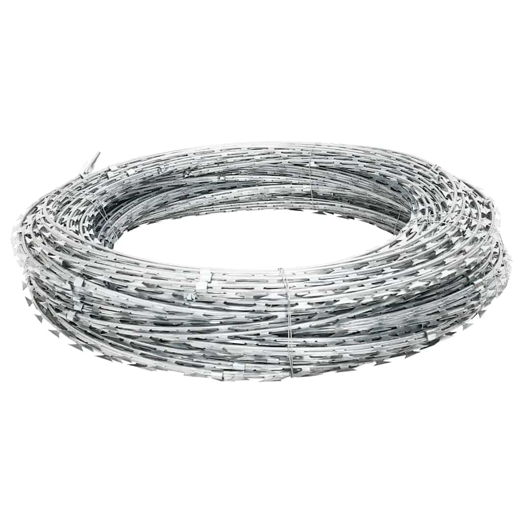 Vidaxl SCHEERMTSTIKKELDRAAD Concerto Galvanized Steel 60 m