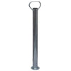 Rueda de nariz Vidaxl con 2 tubos de soporte y 3 abrazaderas 48 mm