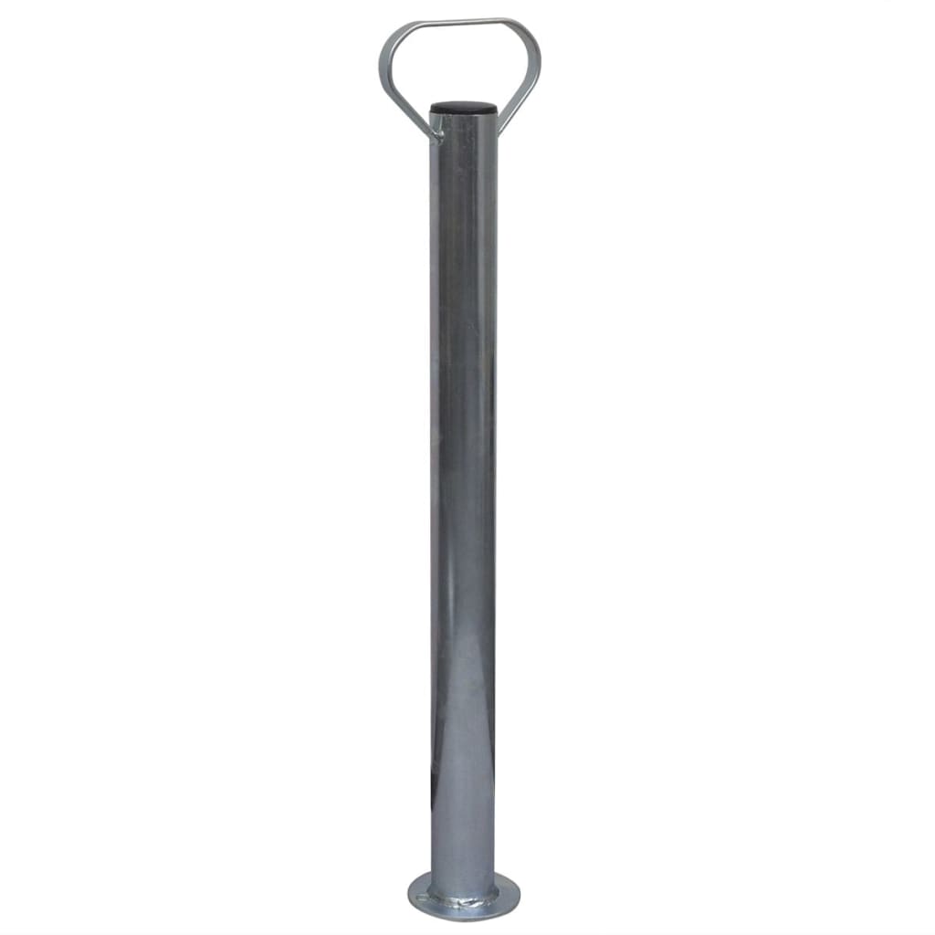 Rueda de nariz Vidaxl con 2 tubos de soporte y 3 abrazaderas 48 mm