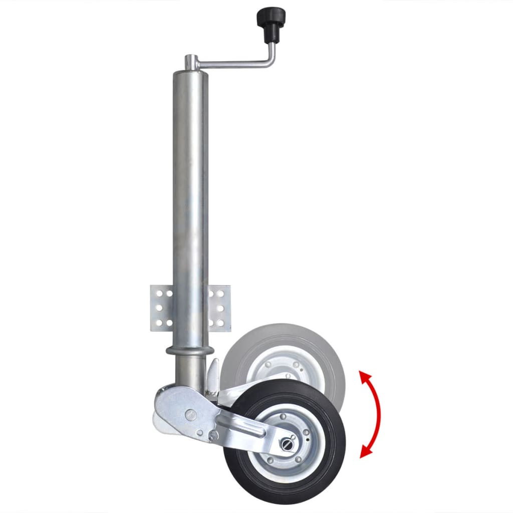 Vidaxl neuswiel robuust inklapbaar 60 mm