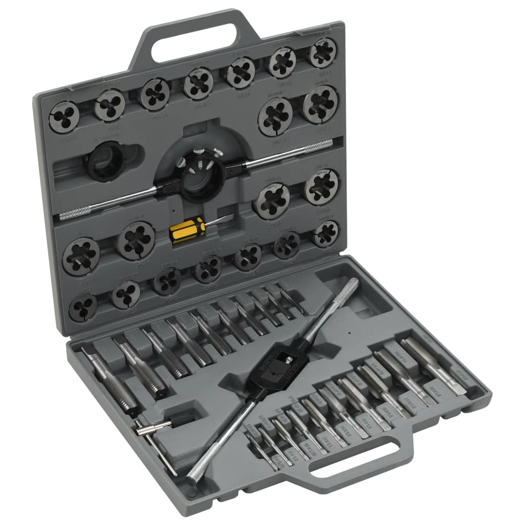 Vidaxl set di rubinetti a filo 45 pezzi