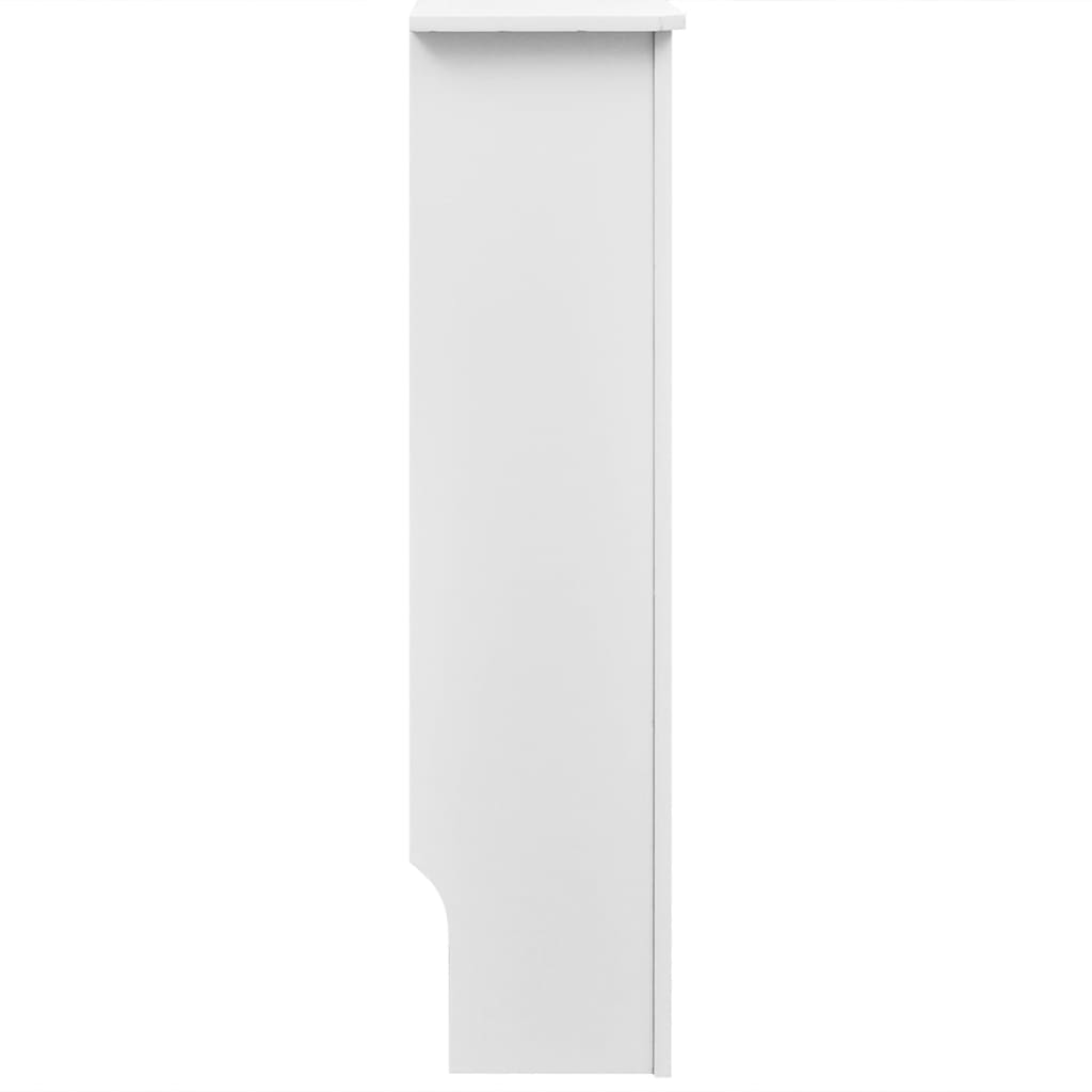 Vidaxl Construcción del radiador de 152 cm MDF White