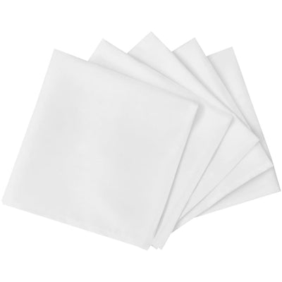 Vidaxl Servilleras blancas 100 piezas 50 x 50 cm
