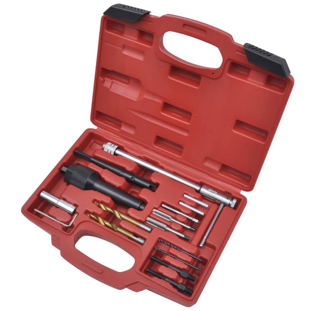 Vidaxl Glow Plug Key Set 16 pezzi