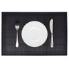 Vidaxl 6 Pochemat Bamboo 30 x 45 cm nero