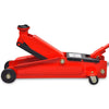 Vidaxl hydraulische vloerkrik laag profiel 3 ton rood