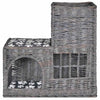 Vidaxl Cat Bed House Castillo con sauces de cojín