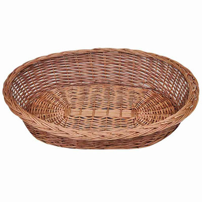 Vidaxl Cesta de perros Cama para mascotas 90 cm sauces naturales