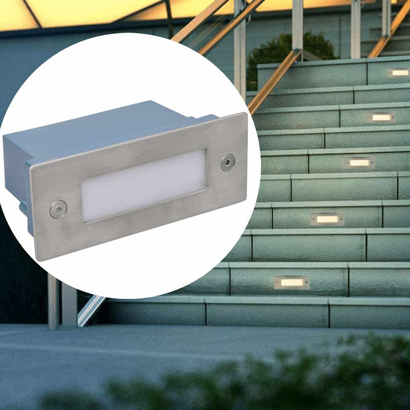 Vidaxl Stair Investion Spot 2 ST LED 44x111x56 mm