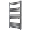 Portavalo asciugamano Vidaxl dritta 600x1160 mm grigio