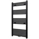 Portavalo asciugamano Vidaxl dritta 600x1160 mm nero
