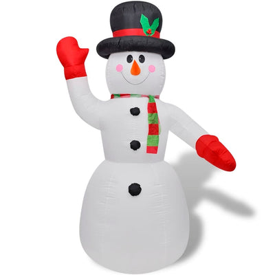 Muñeco de nieve inflable de Vidaxl 240 cm