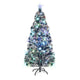 Árbol de Navidad Vidaxl con LED y fibra óptica estándar de 180 cm