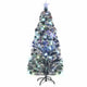 Árbol de Navidad Vidaxl con LED y fibra óptica estándar de 210 cm
