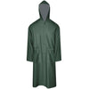 VidaXL impermeable largo resistente al agua muy resistente con capucha verde l