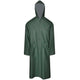 Impermeabile lungo VidaXL, resistente all'acqua, molto robusto, con cappuccio, verde XL