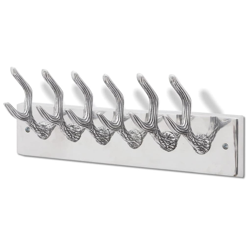 Vidaxl Rack de aluminio color plateado
