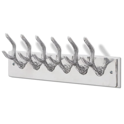 Vidaxl aluminium kapstok zilverkleurig