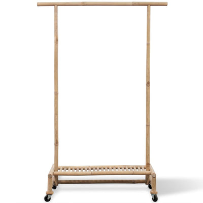 Bambú de estante de ropa Vidaxl