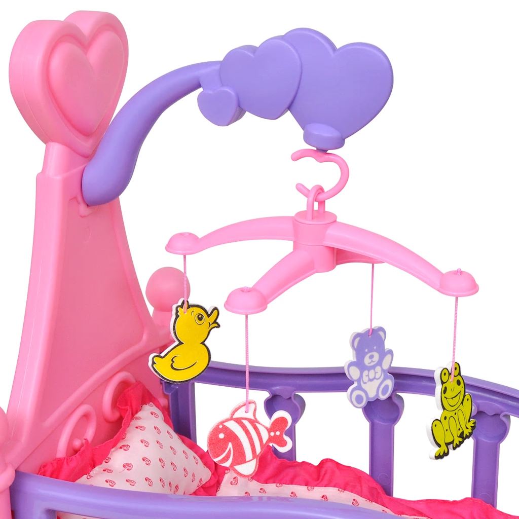 Vidaxl Doll Led per la stanza dei bambini Pink + Purple
