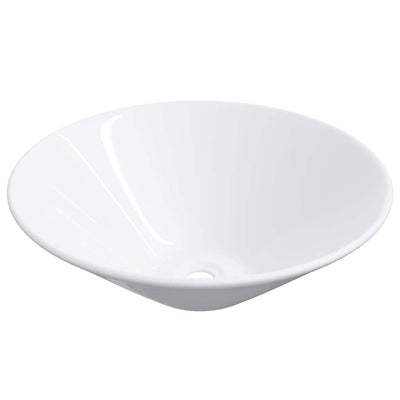 Vidaxl Watens 2 pezzi 42x42x14 cm bianco ceramico