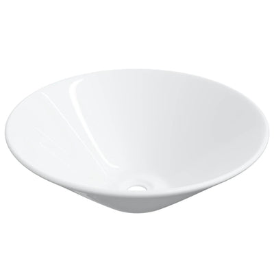 Vidaxl Watens 2 pezzi 42x42x14 cm bianco ceramico