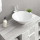 Vidaxl Watens 2 PCS 42x42x14 CM Ceramic White