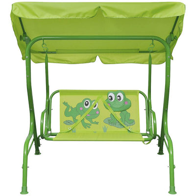 Vidaxl Children's Swing sedia verde