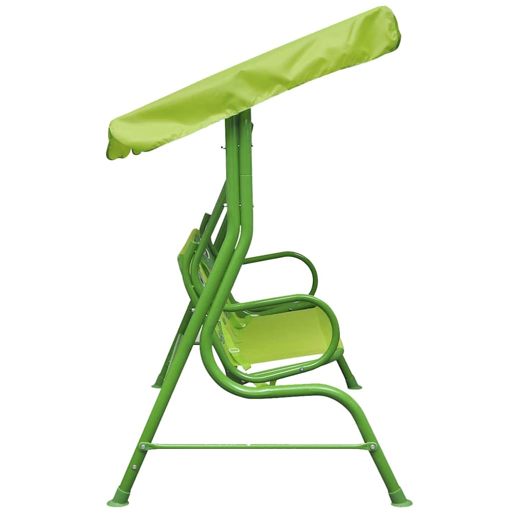 Vidaxl Children's Swing sedia verde