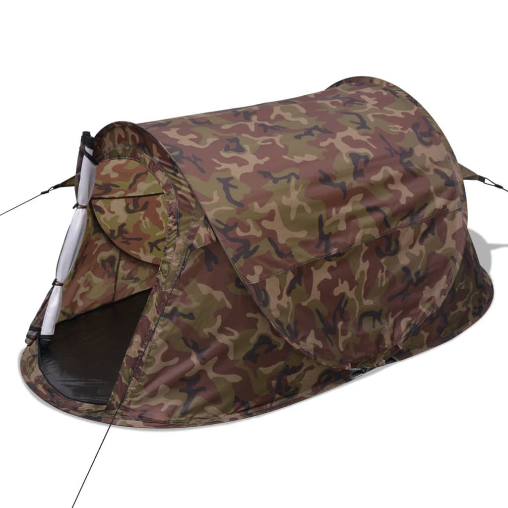 Vidaxl Tent Pop-Up Camuflage de 2 personas