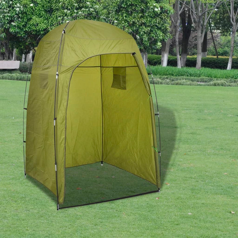 Vidaxl doccia che cambia la tenda verde