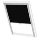 Vidaxl Roller Blind Black 206
