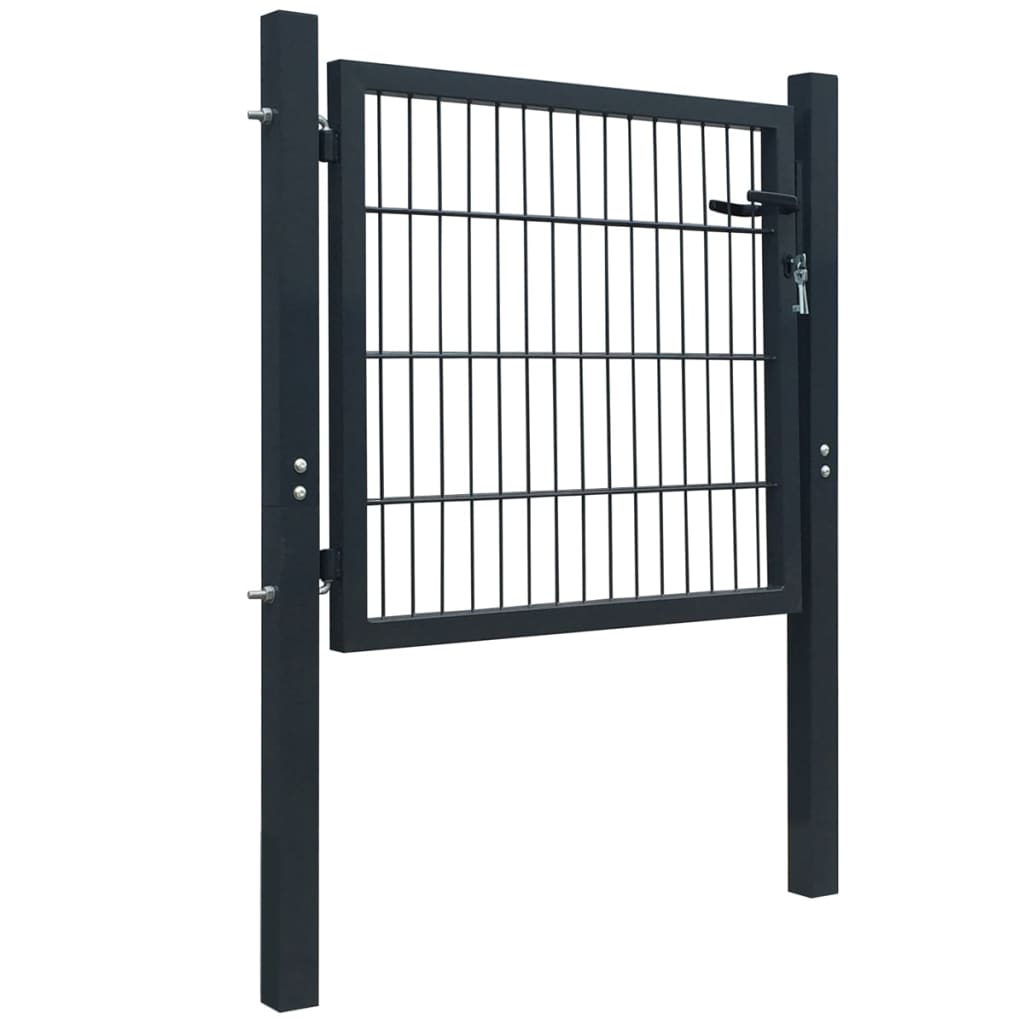 Porta Vidaxl 105x150 cm in acciaio antracite