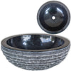 Vidaxl Washbasin 40 cm in marmo nero