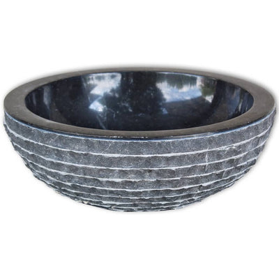 Vidaxl Washbasin 40 cm in marmo nero