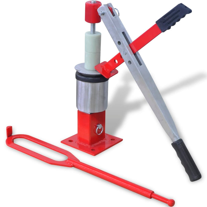 Vidaxl mini neumático cambio rojo
