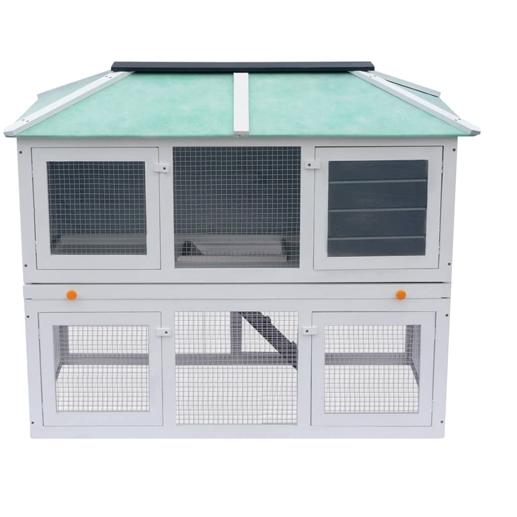 Vidaxl Animal Loft Due piani di legno