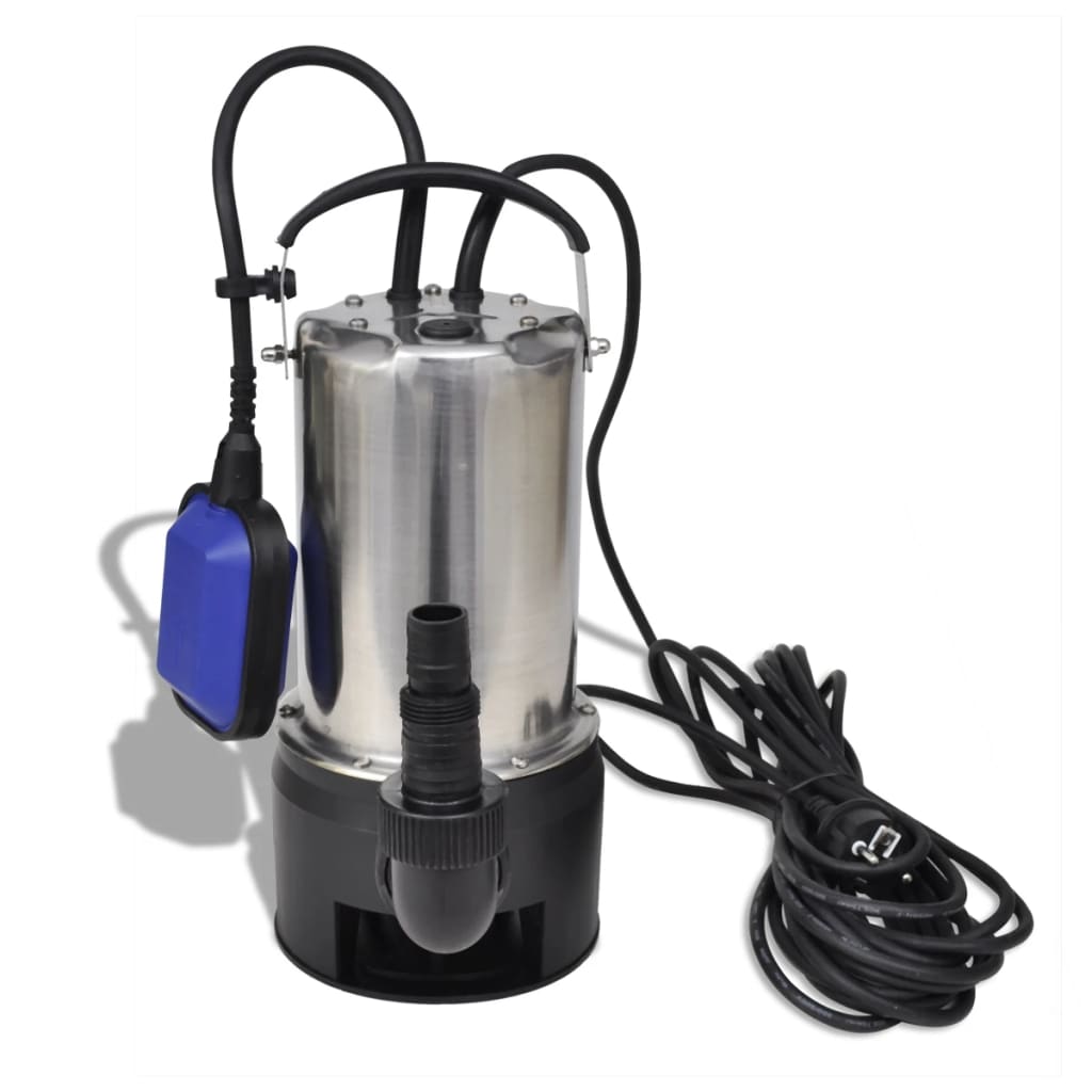 Pompa del sottomissione delle acque reflue Vidaxl 750 W 12.500 L U