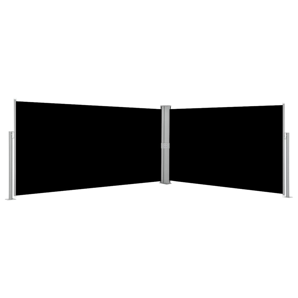 Parabrisas Vidaxl extensible 160x600 cm negro
