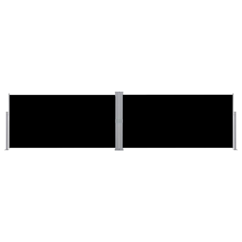 Parabrisas Vidaxl extensible 160x600 cm negro