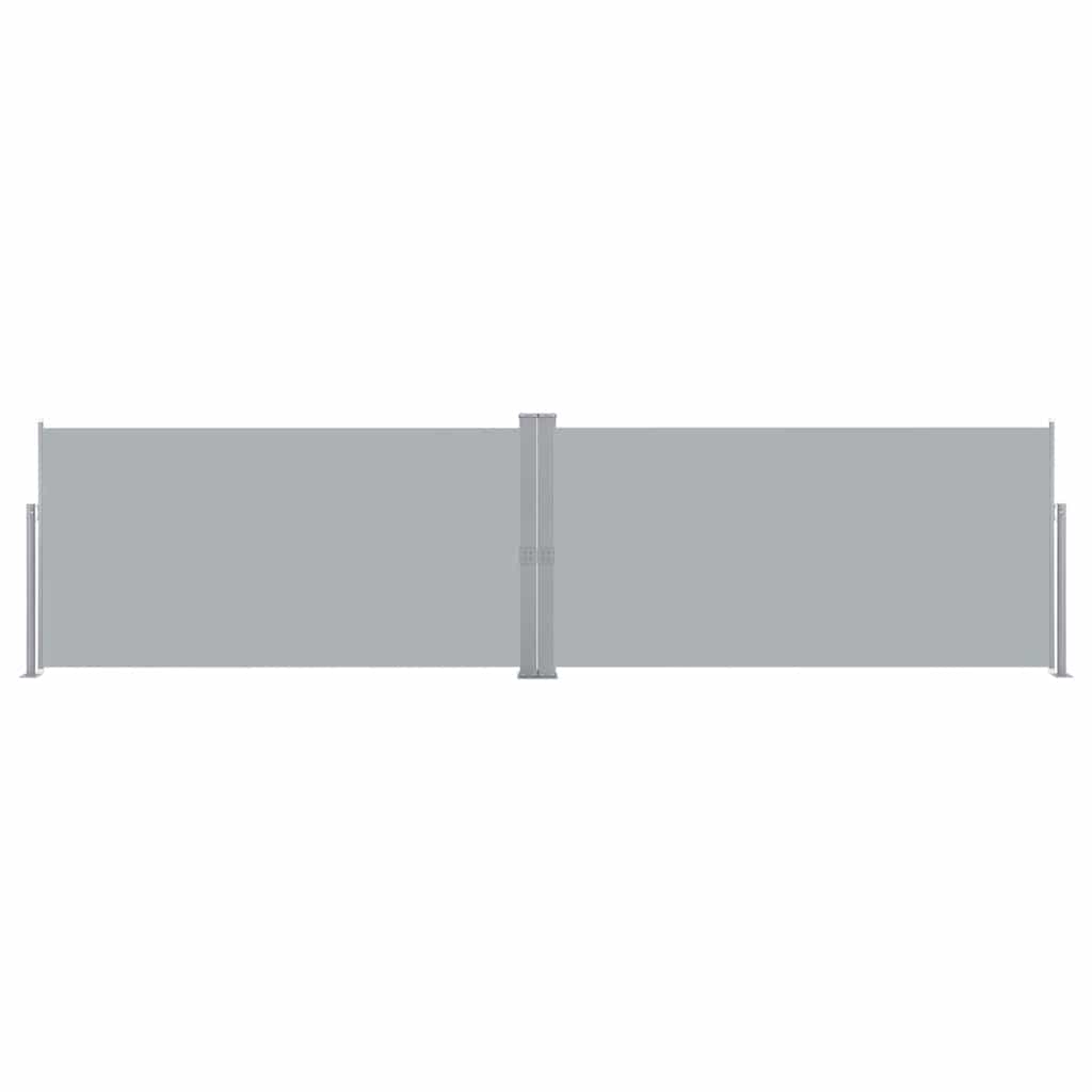 Parabrisas Vidaxl extensible 160x600 cm gris