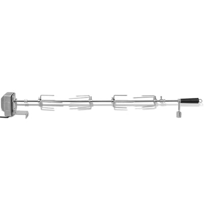 Asador para barbacoa VidaXL con motor de acero 1000 mm