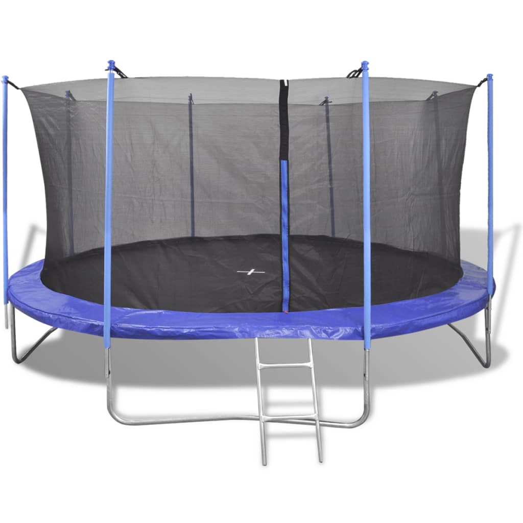 Vidaxl Conjunto de trampolín de 5 piezas 3.66 m