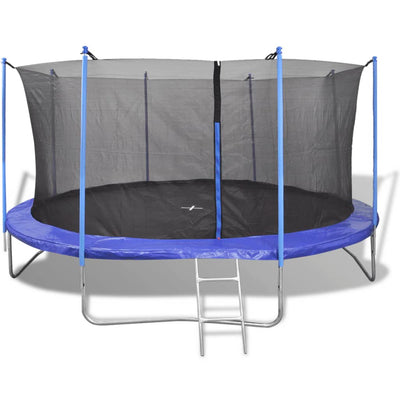 Vidaxl Set di trampolino a 5 pezzi 3,96 m