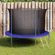 Vidaxl Safety Net para trampolín redondo de 3.05 m